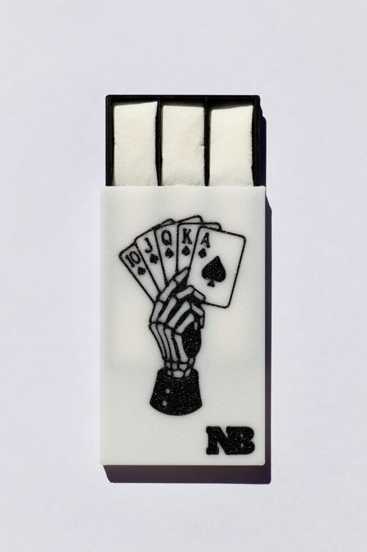 NICBRIC Royal Flush White