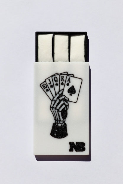 NICBRIC Royal Flush White